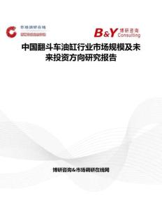 中國翻斗車油缸行業市場規模及未來投資方向研究報告