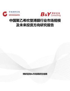 中國聚乙希吹塑溥膜行業市場規模及未來投資方向研究報告
