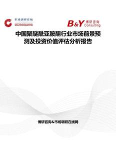 中國聚醚酰亞胺酮行業(yè)市場前景預(yù)測及投資價值評估分析報告