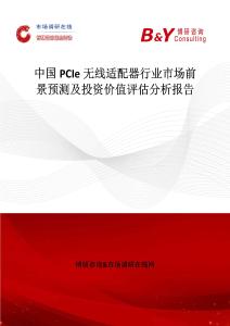 中國PCIe無線適配器行業市場前景預測及投資價值評估分析報告