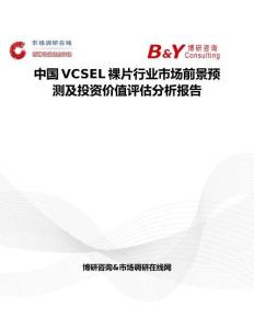 中國VCSEL裸片行業市場前景預測及投資價值評估分析報告