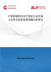 中國即插即用水療浴缸行業市場占有率及投資前景預測分析報告