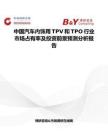 中國(guó)汽車內(nèi)飾用TPV和TPO行業(yè)市場(chǎng)占有率及投資前景預(yù)測(cè)分析報(bào)告