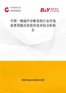 中國一維超聲診斷系統(tǒng)行業(yè)市場前景預測及投資價值評估分析報告