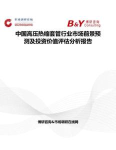 中國高壓熱縮套管行業市場前景預測及投資價值評估分析報告