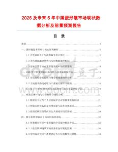2026及未來5年中國蛋形鏡市場現(xiàn)狀數(shù)據(jù)分析及前景預(yù)測報告