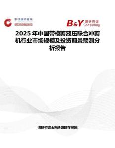 2025年中國帶模剪液壓聯合沖剪機行業市場規模及投資前景預測分析報告