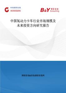 中國氫動力卡車行業(yè)市場規(guī)模及未來投資方向研究報告