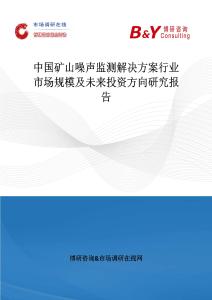 中國礦山噪聲監測解決方案行業市場規模及未來投資方向研究報告