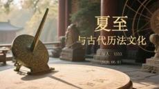 夏至与古代历法文化