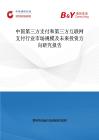 中國第三方支付和第三方互聯網支付行業市場規模及未來投資方向研究報告