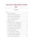 2026及未來5年燃氣表項目可行性研究報告
