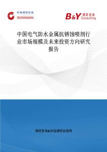 中國電氣防水金屬抗銹蝕噴劑行業市場規模及未來投資方向研究報告