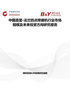 中国直管-法兰四点焊接机行业市场规模及未来投资方向研究报告