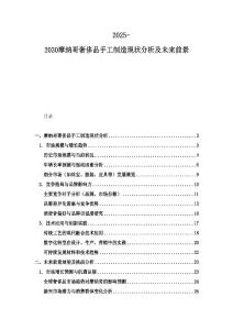 2025-2030摩納哥奢侈品手工制造現(xiàn)狀分析及未來前景