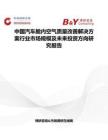 中国汽车舱内空气质量改善解决方案行业市场规模及未来投资方向研究报告