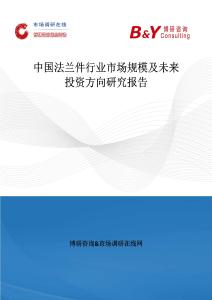 中國法蘭件行業市場規模及未來投資方向研究報告