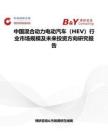中國混合動力電動汽車（HEV）行業市場規模及未來投資方向研究報告