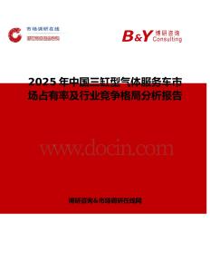 2025年中國三缸型氣體服務車市場占有率及行業(yè)競爭格局分析報告
