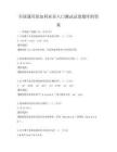 全国通用保加利亚语入门测试试卷题库附答案