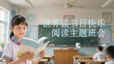 世界讀書日快樂閱讀主題班會(huì)