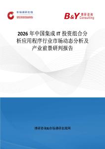 2026年中國集成IT投資組合分析應(yīng)用程序行業(yè)市場動態(tài)分析及產(chǎn)業(yè)前景研判報告