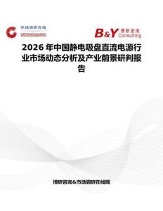2026年中國靜電吸盤直流電源行業(yè)市場動態(tài)分析及產(chǎn)業(yè)前景研判報告