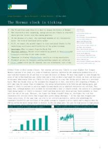 全球月度觀察  霍爾木茲危機倒計時 Global Monthly - The Hormuz clock is ticking 20260528