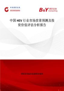中國(guó)HEV行業(yè)市場(chǎng)前景預(yù)測(cè)及投資價(jià)值評(píng)估分析報(bào)告