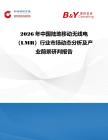 2026年中國陸地移動無線電（LMR）行業市場動態分析及產業前景研判報告