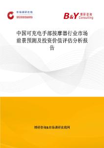 中國可充電手部按摩器行業市場前景預測及投資價值評估分析報告
