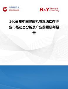 2026年中國隧道機電系統(tǒng)軟件行業(yè)市場動態(tài)分析及產(chǎn)業(yè)前景研判報告