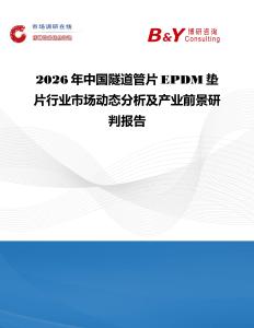 2026年中國(guó)隧道管片EPDM墊片行業(yè)市場(chǎng)動(dòng)態(tài)分析及產(chǎn)業(yè)前景研判報(bào)告
