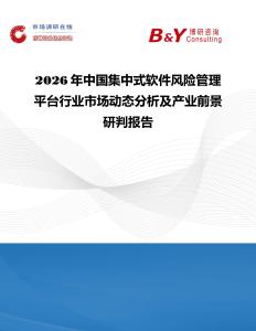 2026年中國集中式軟件風險管理平臺行業市場動態分析及產業前景研判報告