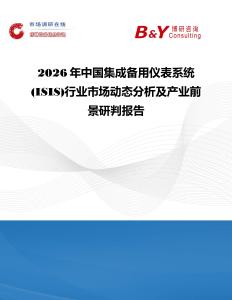 2026年中國(guó)集成備用儀表系統(tǒng) (ISIS)行業(yè)市場(chǎng)動(dòng)態(tài)分析及產(chǎn)業(yè)前景研判報(bào)告