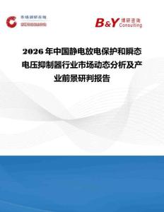 2026年中國靜電放電保護和瞬態(tài)電壓抑制器行業(yè)市場動態(tài)分析及產(chǎn)業(yè)前景研判報告