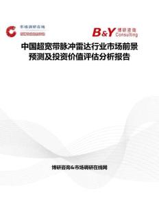 中國超寬帶脈沖雷達(dá)行業(yè)市場前景預(yù)測及投資價(jià)值評估分析報(bào)告