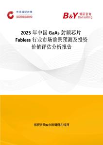 2025年中國GaAs射頻芯片F(xiàn)abless行業(yè)市場前景預(yù)測及投資價值評估分析報告