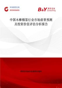 中国木棒棉签行业市场前景预测及投资价值评估分析报告