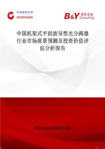 中國機架式平面波導型光分路器行業市場前景預測及投資價值評估分析報告