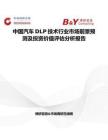 中國汽車DLP技術行業(yè)市場前景預測及投資價值評估分析報告