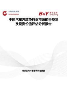 中國汽車汽缸墊行業市場前景預測及投資價值評估分析報告