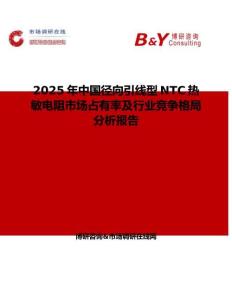 2025年中國徑向引線型NTC熱敏電阻市場占有率及行業競爭格局分析報告