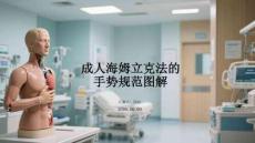 成人海姆立克法的手势规范图解