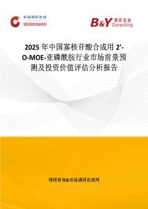 2025年中國寡核苷酸合成用2'-O-MOE-亞磷酰胺行業市場前景預測及投資價值評估分析報告
