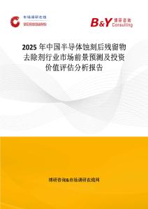 2025年中国半导体蚀刻后残留物去除剂行业市场前景预测及投资价值评估分析报告