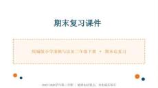 2026年統(tǒng)編版（新教材）小學(xué)道德與法治三年級(jí)下冊(cè)期末復(fù)習(xí)課件