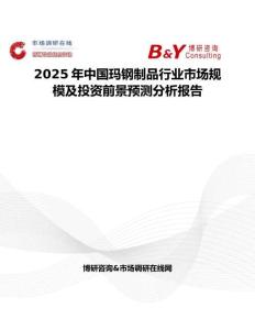 2025年中國(guó)瑪鋼制品行業(yè)市場(chǎng)規(guī)模及投資前景預(yù)測(cè)分析報(bào)告