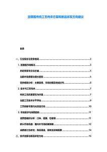 豆瓣醬傳統工藝傳承方案和新品研發方向建議