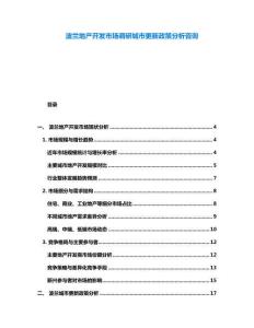 波蘭地產開發市場調研城市更新政策分析咨詢